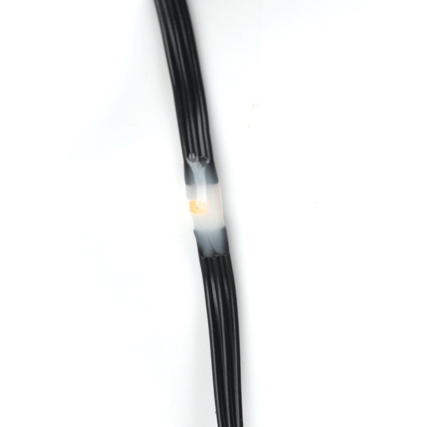 Aigostar - LED välisvalguskett, 50 LED, 8 funktsiooni, 3×AA-toitega, 5,3 m, IP44, soe valge