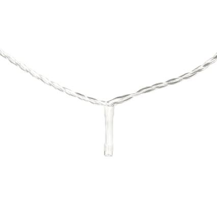 Aigostar - LED välisvalgustuskett 200xLED/8 režiimi 23m IP44 külmvalge