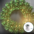 Aigostar - LED välitingimuste jõulupärg 72xLED/3xAA, läbimõõt 50 cm, IP44, soe valge