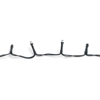 Aigostar - LED välisjõulutuled 100xLED/8 funktsiooni 3xAA 5,3 m IP44 soe valge