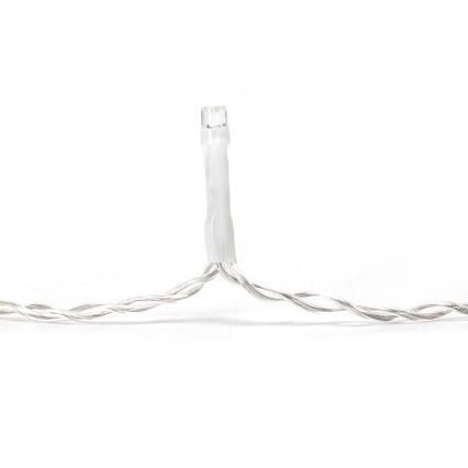 Aigostar - LED välistingimuste jõulutuled 300xLED/6W/230V/8 funktsiooniga 15x0,4m IP44 külmvalge