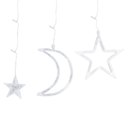 Aigostar - LED välistingimustes kasutatav jõulivalguskett 120 LED/6W/230V/8 režiimi 3x0,6m IP44 soe valge + kaugjuhtimispult