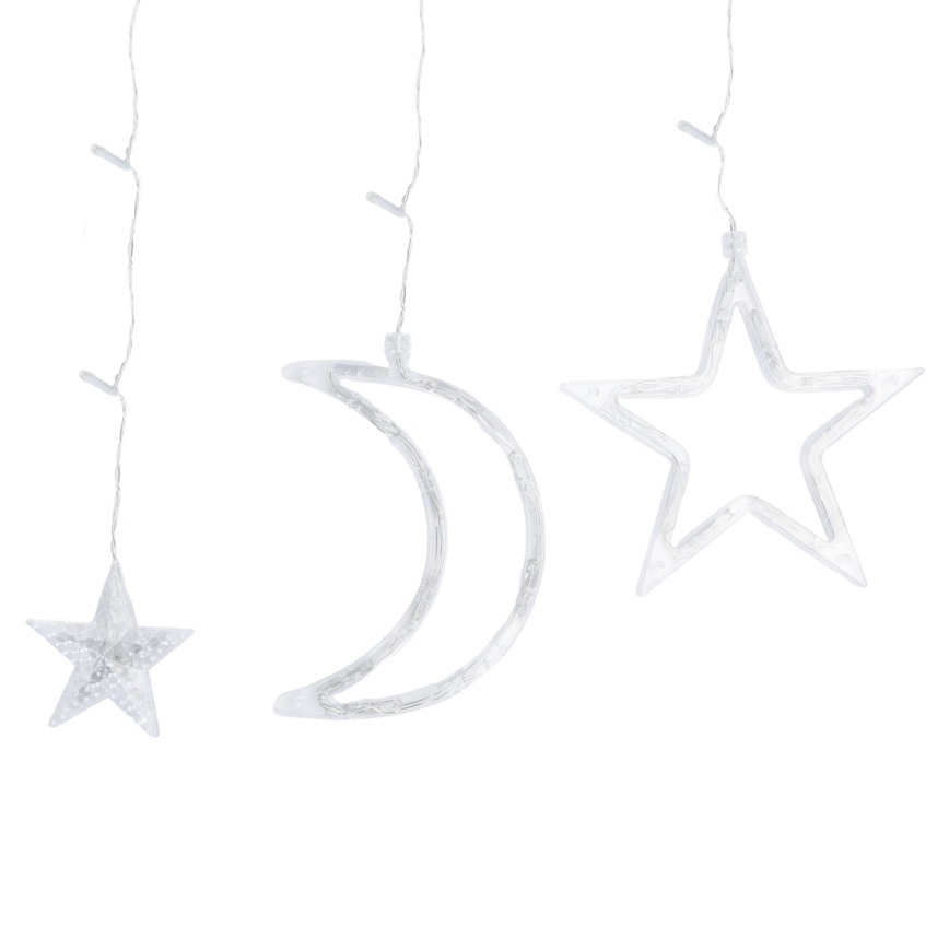 Aigostar - LED välistingimustes kasutatav jõulivalguskett 120 LED/6W/230V/8 režiimi 3x0,6m IP44 soe valge + kaugjuhtimispult