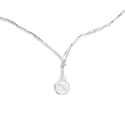 Aigostar - LED välitingimustes jõulukett 100xLED/8 režiimi 13m IP44 soe valge