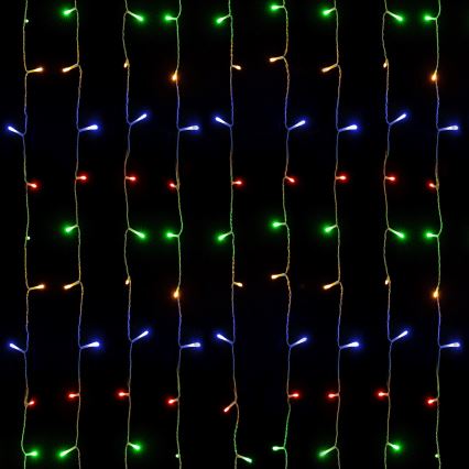 Aigostar - LED välitingimustes jõulukett 234xLED/8 funktsiooni 1,2x1,8 m IP44 mitmevärviline