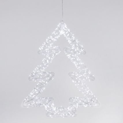 Aigostar - LED väline jõulukaunistus 540xLED/6W/230V IP44 külmvalge 45cm