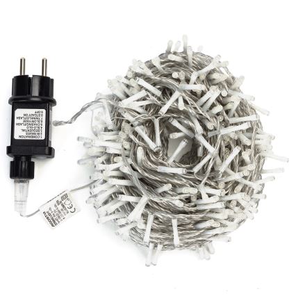 Aigostar - LED välisvalgustikett 400xLED/8 funktsiooni 20m IP44 soe valge