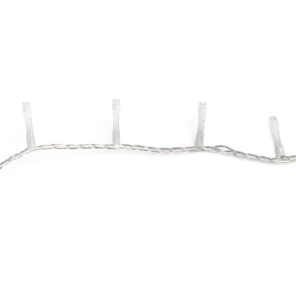 Aigostar - LED välisvalgustikett 400xLED/8 funktsiooni 20m IP44 soe valge