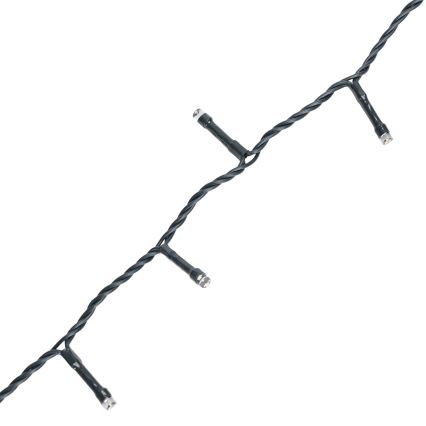 Aigostar - LED välisvalgustite kett 500xLED/8 funktsiooni 4xAA 25,3 m IP44 soe valge