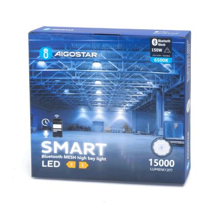 Aigostar - LED Tööstuslik hämardatav välivalgusti MESH High Bay LED/150W/230V 6500K IP65