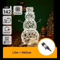 Aigostar - LED Väljas jõulukaunistus LED/3,6W/31/230V 2700K 60 cm IP44 lumememm