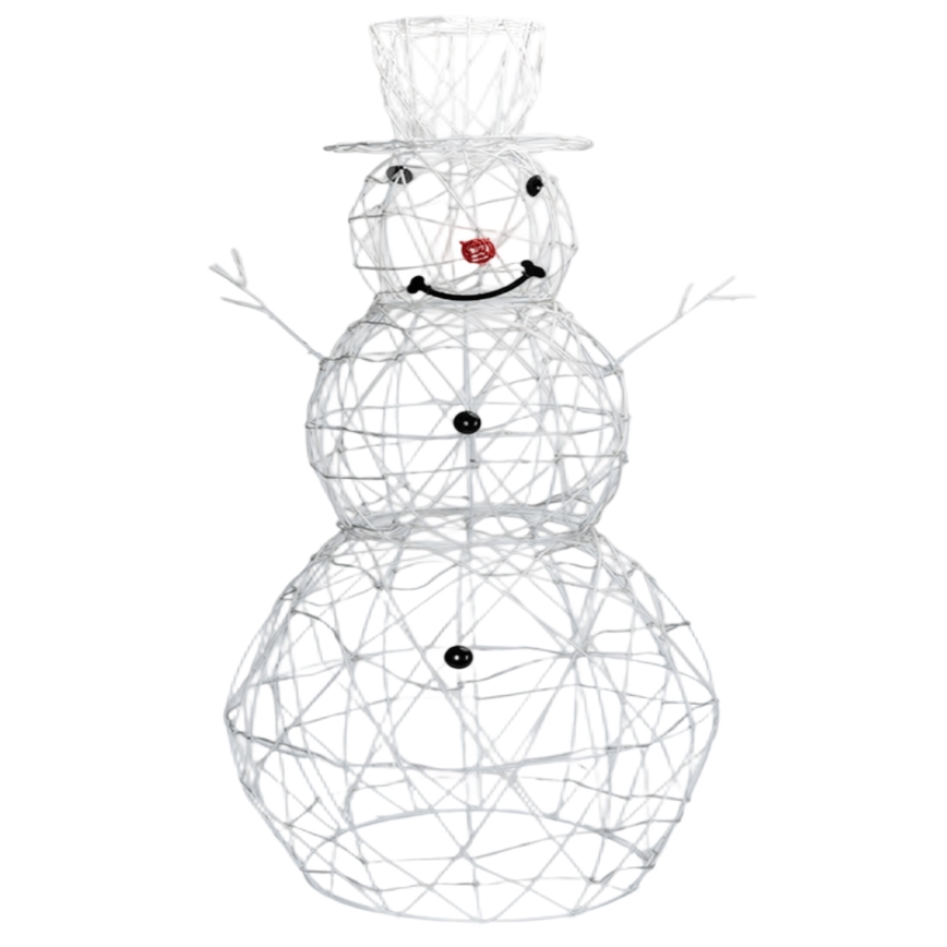 Aigostar - LED välistingimustes kasutatav jõulukaunistus LED/3,6W/31/230V 2700K 90 cm IP44 lumememm