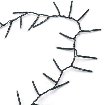 Aigostar - LED väljas jõulukett 600xLED/8 funktsiooni 18m IP44 soe valge