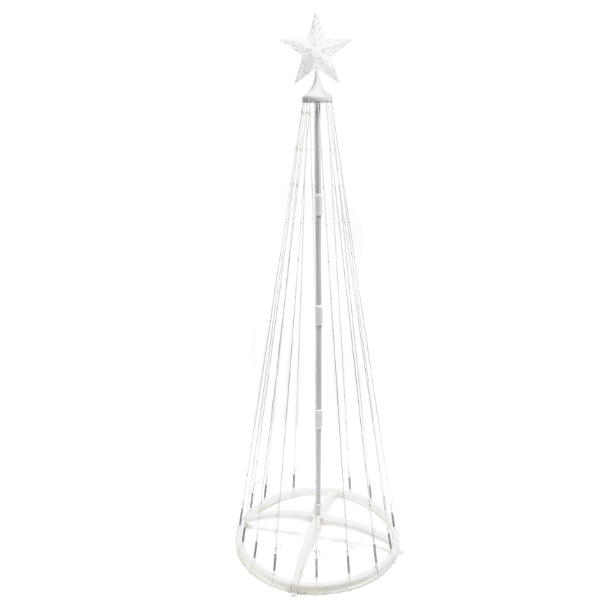Aigostar - LED väljas kasutamiseks mõeldud jõulukaunistus LED/3,6W/230V 180 cm IP44 külmvalge