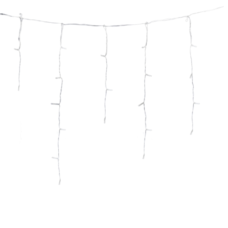 Aigostar - LED välistingimuste jõulukett 300xLED/8 režiimi 3xAA 18x0,6 m IP44 soe valge