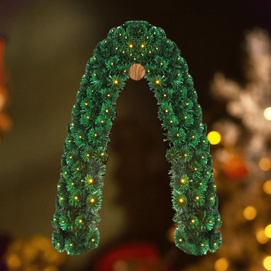 Aigostar - LED väline jõulukaunistus 112xLED/3,6W/230V 2m IP44 soe valge