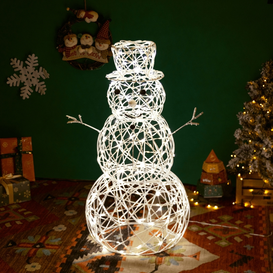 Aigostar - LED Väljas jõulukaunistus LED/3,6W/31/230V 2700K 60 cm IP44 lumememm