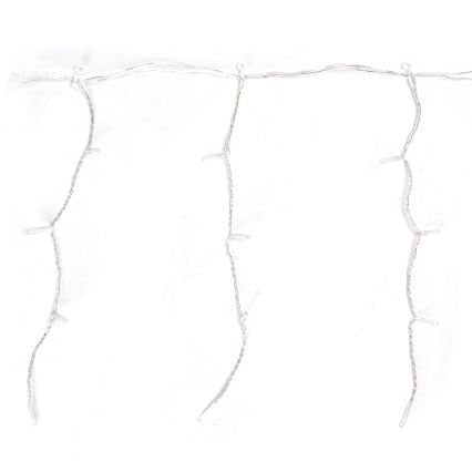 Aigostar - LED väljas kasutatav jõulukett 100xLED/8 režiimi 5x0,4m IP44 külmvalge