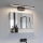 Aigostar - LED vannitoa peegli valgusti LED/8W/230V 4000K 40 cm IP44 must