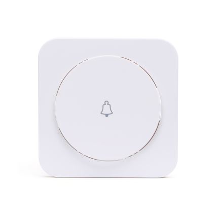 Aigostar - Lihtne raamiga uksekella lüliti, valge