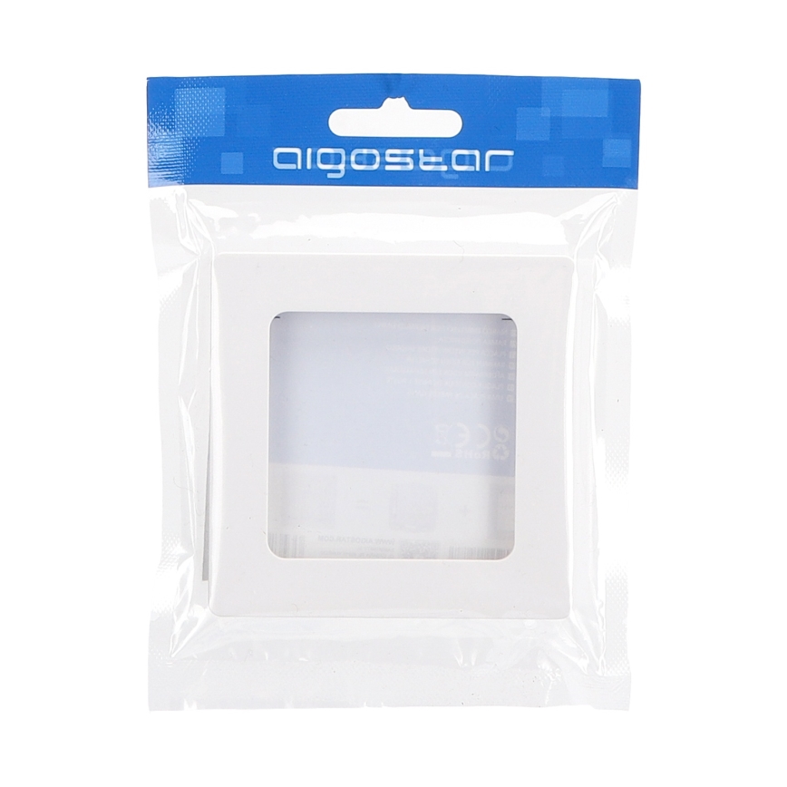 Aigostar - Lihtne plastikraam, valge