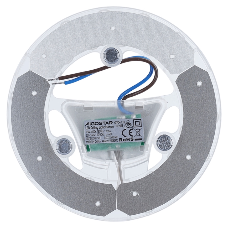 Aigostar - magnetiline LED-moodul 18W/230V 3000K