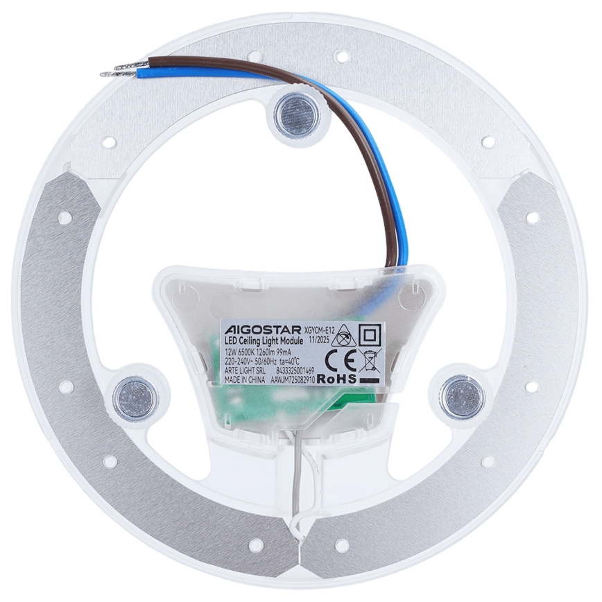 Aigostar - magnetiline LED-moodul LED/12W/230V 6500K
