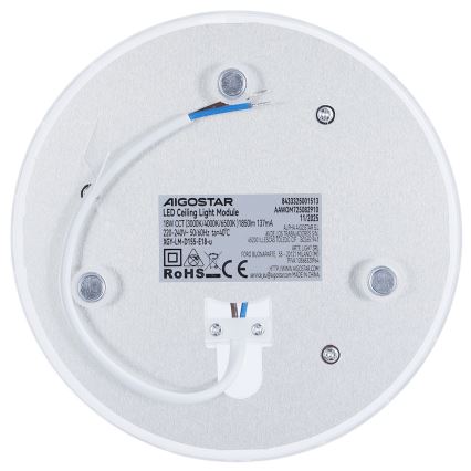 Aigostar - magnetiline LED-moodul LED/18W/230V 3000/4000/6500K