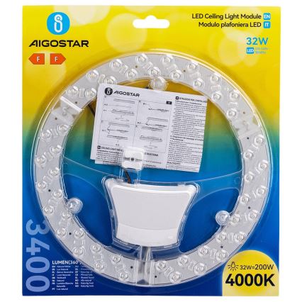 Aigostar - magnetiline LED-moodul LED/32W/230V 4000K