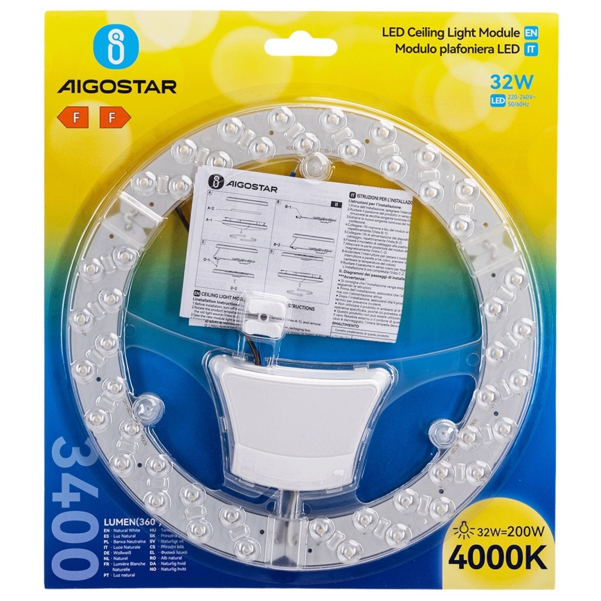 Aigostar - magnetiline LED-moodul LED/32W/230V 4000K