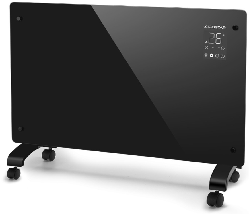 Aigostar - Nutikas elektriline otsekütteseade/konvektor 2000W Wi-Fi