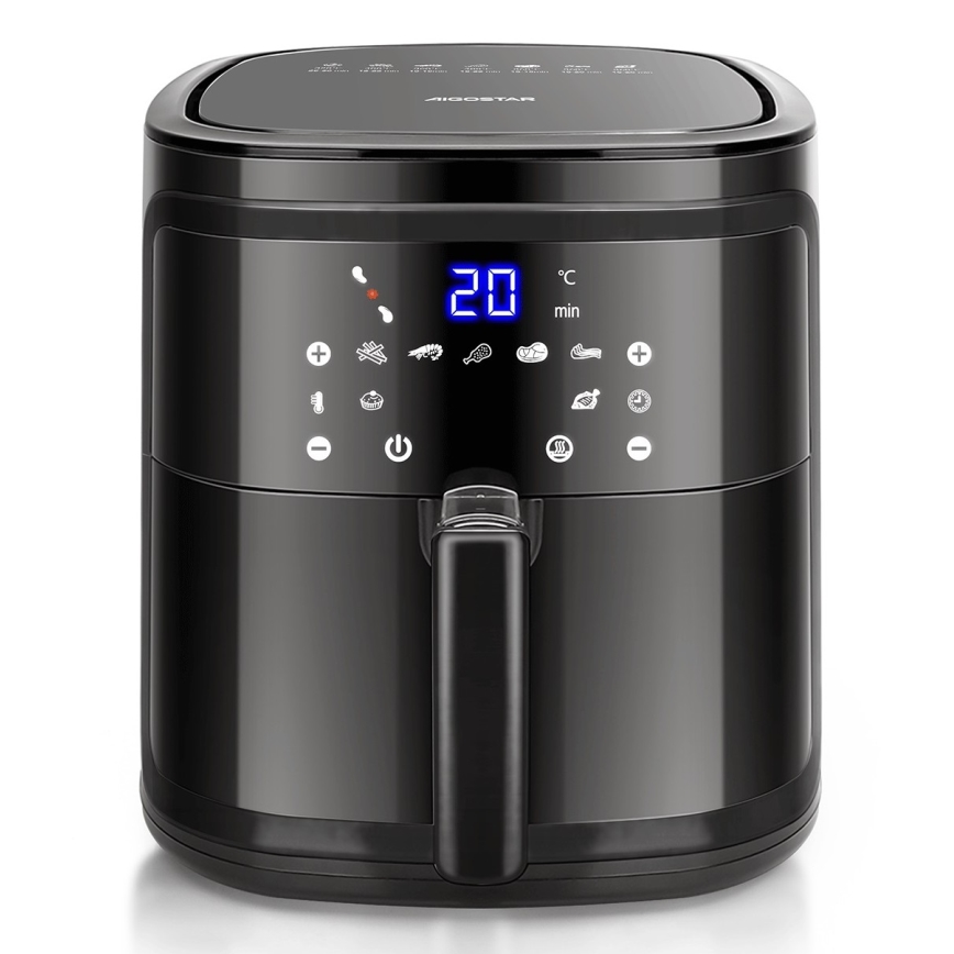 Aigostar - Nutikas kuumaõhu fritüür 7l 1900W/230V/60min Wi-Fi