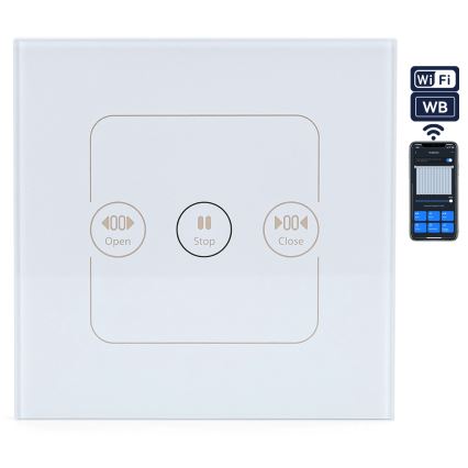 Aigostar - nutikas lüliti ruloo- ja lamellkardinate juhtimiseks 230V Wi-Fi Tuya