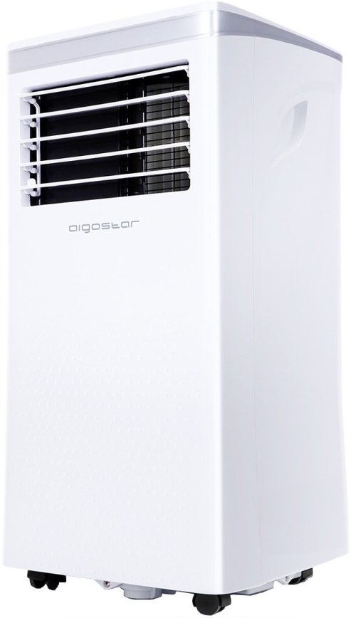 Aigostar - Nutikas mobiilne õhukonditsioneer 3-ühes 1003W/230V 9000 BTU Wi-Fi valge + kaugjuhtimispult