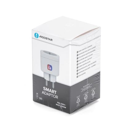Aigostar - Nutikas pistikupesa E 2300W Wi-Fi Tuya