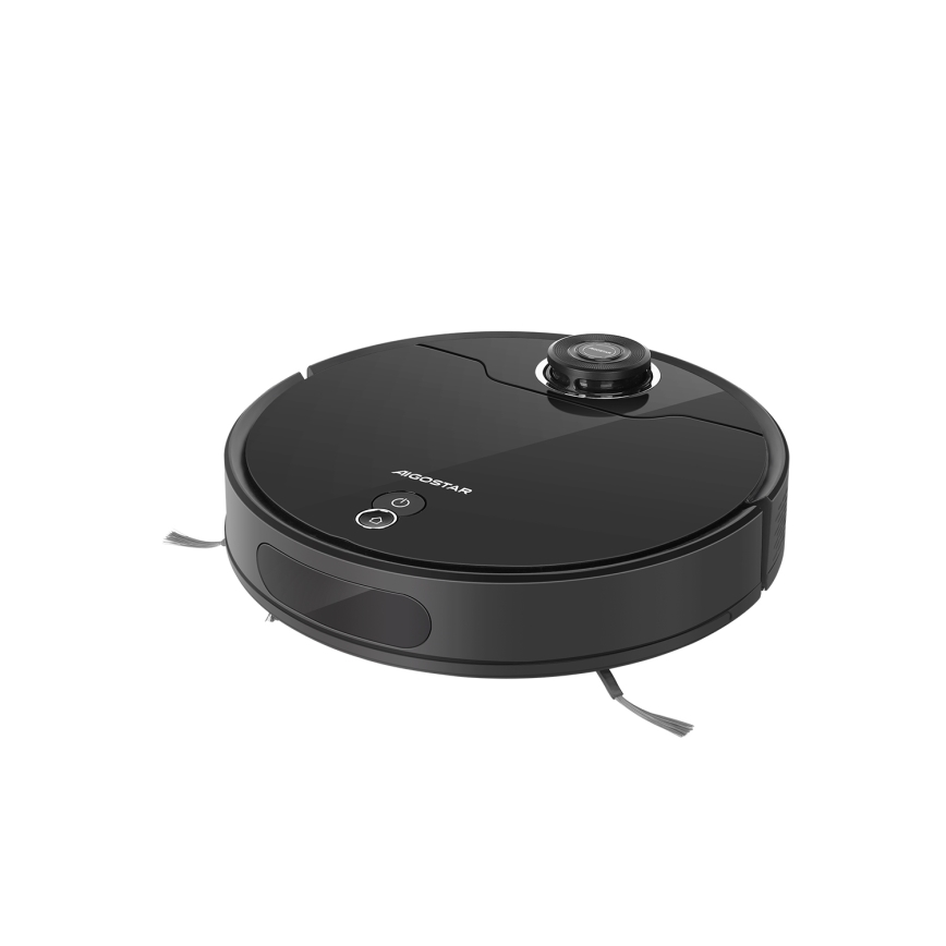 Aigostar - Nutikas robottolmuimeja 2in1 12W/230V 3300mAh Wi-Fi must