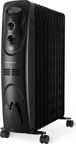 Aigostar - Õliradiaator 11 ribiga 2300W/230V must