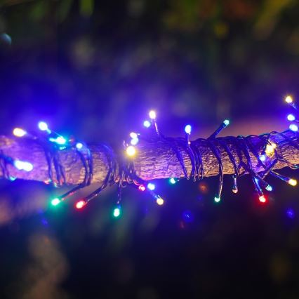 Aigostar - päikese-LED valguskett 100xLED/8 funktsiooni 12m IP65 mitmevärviline