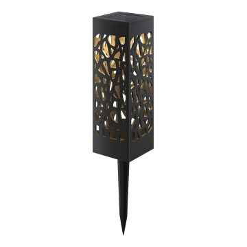 Aigostar - päikese-LED-valgusti LED/0,006W/1,2V 100 mAh 28,5 cm must 3000K IP44