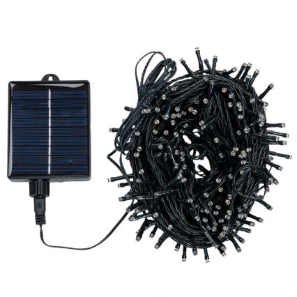Aigostar - LED päikesetoitega jõulutuled 300xLED/8 funktsiooni 32m IP65 soe valge 1200 mAh