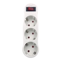 Aigostar - Pistikupesa jaotud lülitiga 3x16A/230V SCHUKO