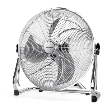 Aigostar - Põrandatuuluti 100 W / 230 V, läbimõõt 54 cm, läikiv kroom