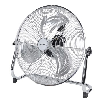 Aigostar - Põrandatuuluti 100W/230V, läbimõõt 54 cm, läikiv kroom