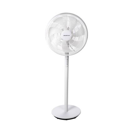 Aigostar - Põrandaventilaator 45W/230V 110 cm valge