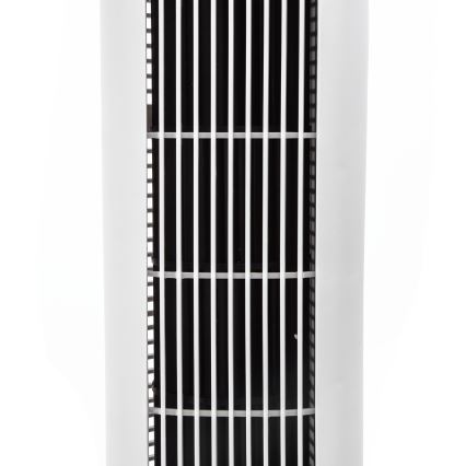 Aigostar - Põrandaventilaator 50W/230V valge + kaugjuhtimispult