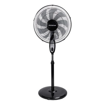 Aigostar - põrandaventilaator 55 W/230 V, 130 cm, must + kaugjuhtimispult