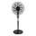 Aigostar - põrandaventilaator 55 W/230 V, 130 cm, must + kaugjuhtimispult