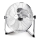 Aigostar - Põrandaventilaator 60W/230V 44,5 cm läikiv kroom