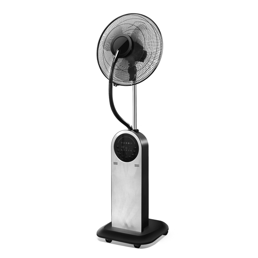 Aigostar - Põrandaventilaator uduefektiga MIST 95W/230V + kaugjuhtimispult