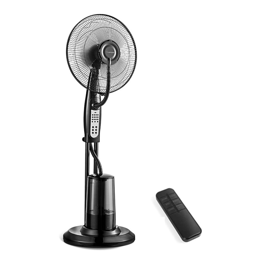 Aigostar - Põrandaventilaator veeauruga 75W/230V + pult